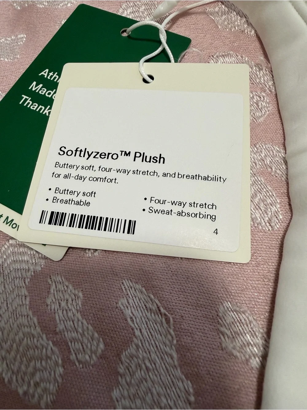 HALARA Softlyzero Plush Cut Out Cropped Tank Top Bra Size Medium - Picture 5 of 6